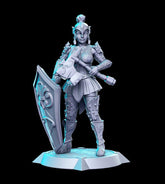 Cara 3D-printed model